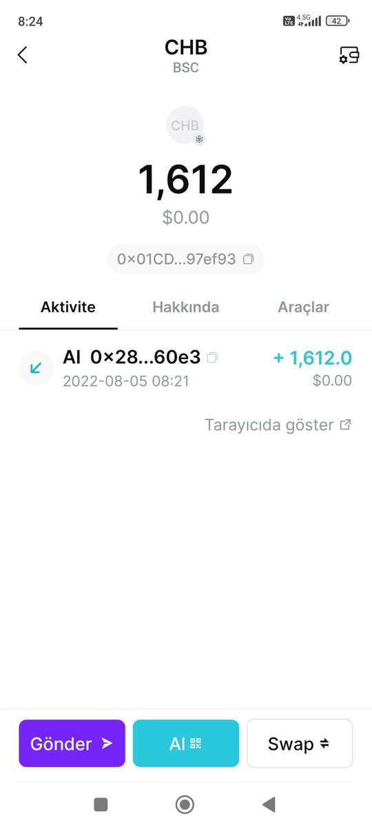 mehmetzeo16's tweet photo. My award came, they are very fast, thank you @coinhubchb team
#CHBtoken
#btc 
#Airdrop 
#coinhub https://t.co/0LRLcbNh90