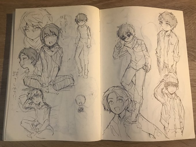 過去の氵ョ夕イラストが出てきました(数体はファッション雑誌見ながら描きました)もう一枚はミッドサマー見てから描いたっぽいイラストこのへんのアイディア、ラフをまとめてファンボ等に上げようと思います!他にもこんな事をファンボでやってほしいとかあればリプくださいませー! 