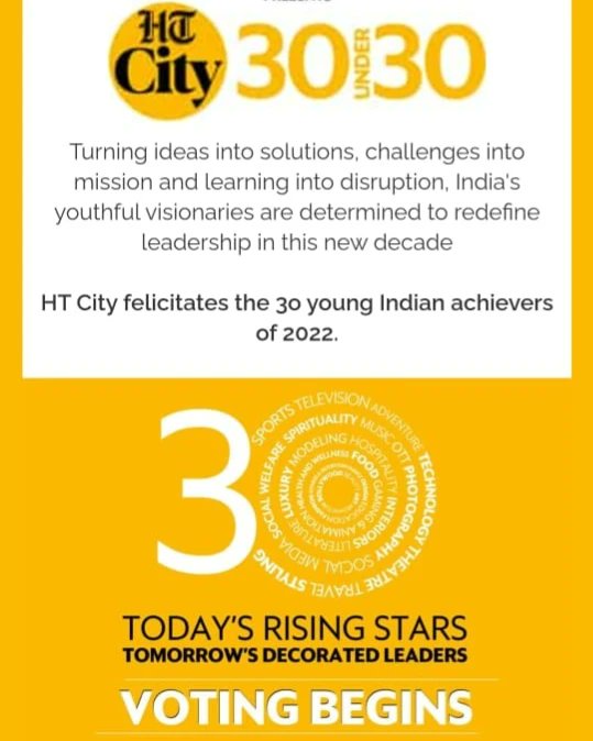 Happy to share that Eklavya's founder, <a href="/RajuKendree/">Raju Kendre</a> nominated for the leading newspaper Hindustan Times 30 under 30 young Indian achievers in education. 

Please vote here:hindustantimes.com/brandstories/3…
Please vote if you want grassroots leadership of Eklavya recognised with this award.