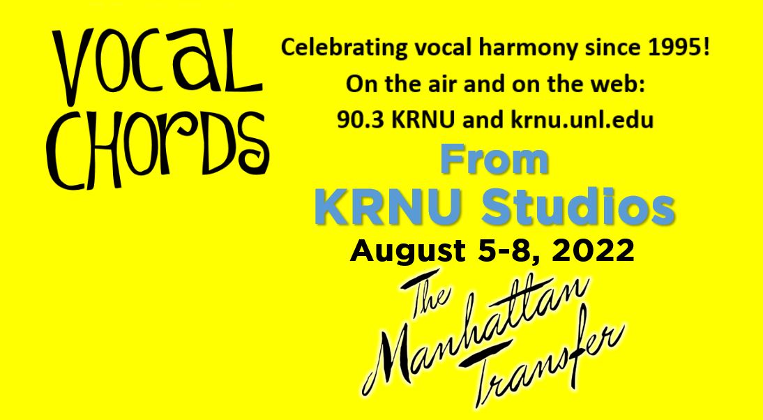 Rick Allo🦋ay (@ralloway) on Twitter photo Celebrating 50 years of <a href="/mantran/">The Manhattan Transfer</a> on this weekend's <a href="/KRNUVocalChords/">KRNU Vocal Chords</a> show. Friday, Sunday or Monday, 8-10 am CDT on <a href="/903KRNU/">90.3 KRNU</a> or at krnu.unl.edu from KRNU Studios in the <a href="/Unl_CoJMC/">UNL CoJMC</a>. Also music from <a href="/jacobcollier/">Jacob Collier</a>, <a href="/Anuna_Choir/">ANÚNA アヌーナ</a>, <a href="/AcappellaMusic/">Acappella</a> and more. #KRNU #UNL #CoJMC Celebrating 50 years of <a href="/mantran/">The Manhattan Transfer</a> on this weekend's <a href="/KRNUVocalChords/">KRNU Vocal Chords</a> show. Friday, Sunday or Monday, 8-10 am CDT on <a href="/903KRNU/">90.3 KRNU</a> or at krnu.unl.edu from KRNU Studios in the <a href="/Unl_CoJMC/">UNL CoJMC</a>. Also music from <a href="/jacobcollier/">Jacob Collier</a>, <a href="/Anuna_Choir/">ANÚNA アヌーナ</a>, <a href="/AcappellaMusic/">Acappella</a> and more. #KRNU #UNL #CoJMC