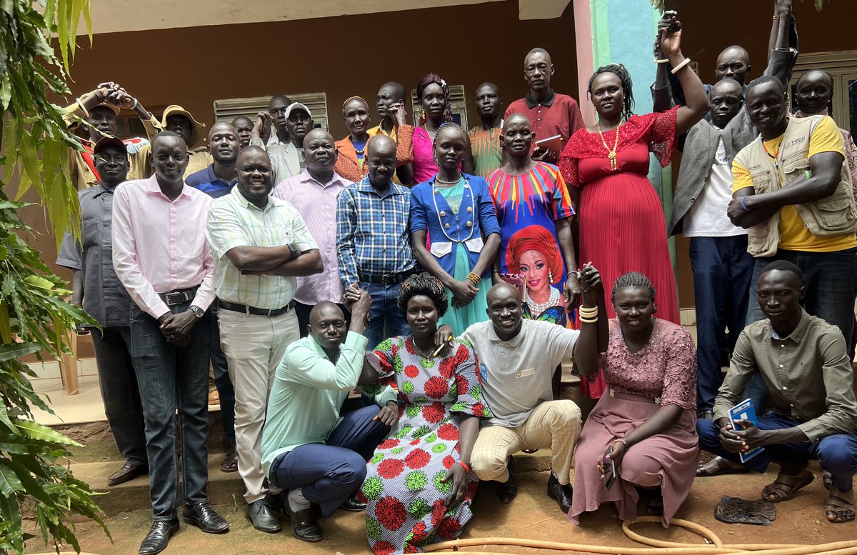 DavidNyuol's tweet photo. It was great two days in Yirol, full of inspiring stories of personal change. 

No other way but peace is the way. 

#SSOT https://t.co/CpYeREdolT