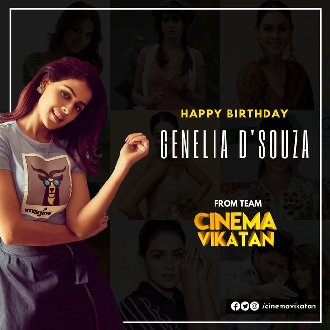 Happy Birthday Genelia D\Souza!  | | 