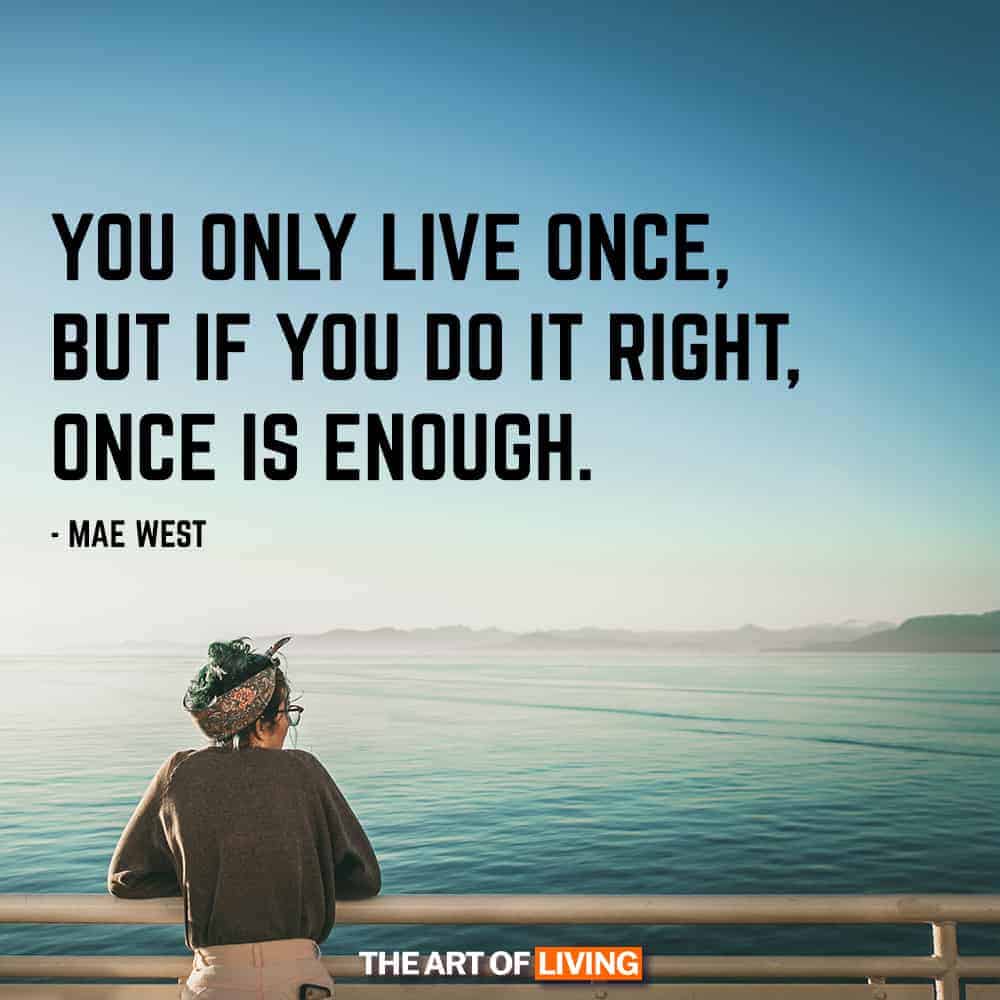You only live once... 🔥 
#focus
