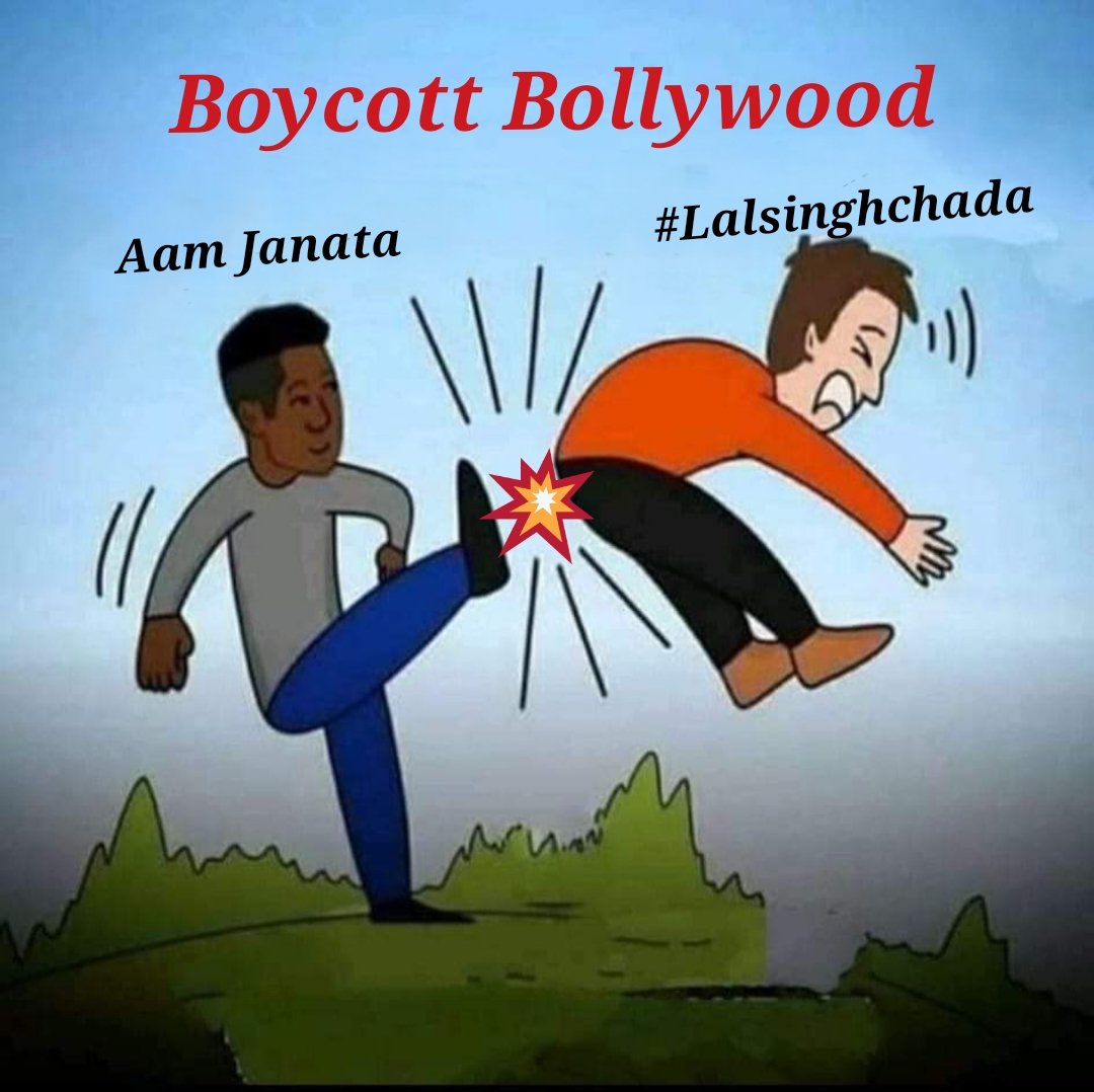 KapilrajAdhika's tweet photo. #Lalsinghchadda
I already Boycott Bollywood. https://t.co/1hFPxzRzuW