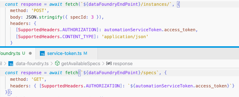 Inconsistent implementation of the fetch API on how to define headers for GET vs. POST methods had me banging my head against the wall today. String template required for GET header values #javascript #programming #webdevelopment