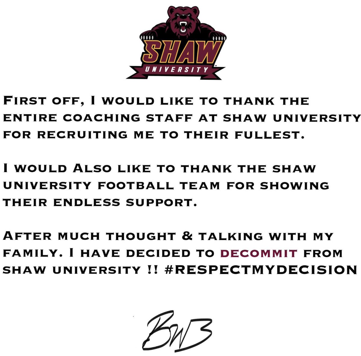 Bryant “Duke” Williams Jr tweet media