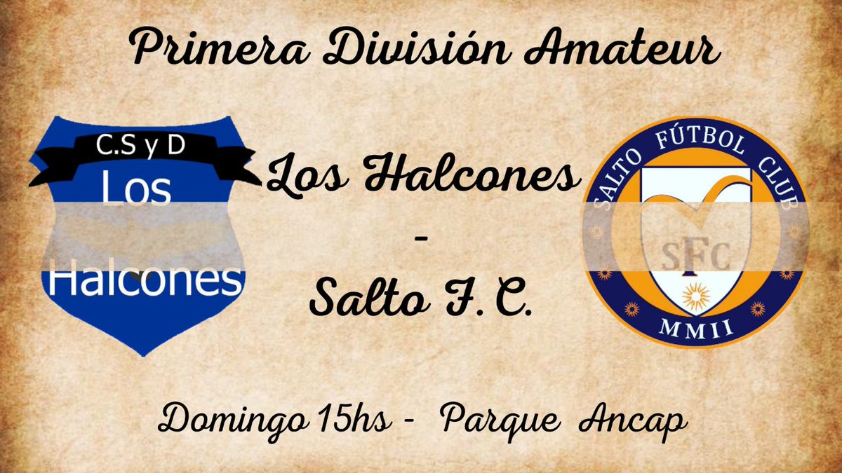 elascensouy's tweet photo. FECHA 11 - SERIE A
@AmateurAUF 

ÚLTIMO ANTECEDENTE - FECHA 2 - 2021

@CSyDLosHalcones  0

@SaltoFC1  3 ( Alberto Pereira, Darío Giovanoni, Federico Estrella ) https://t.co/lMi3Vuv9k2