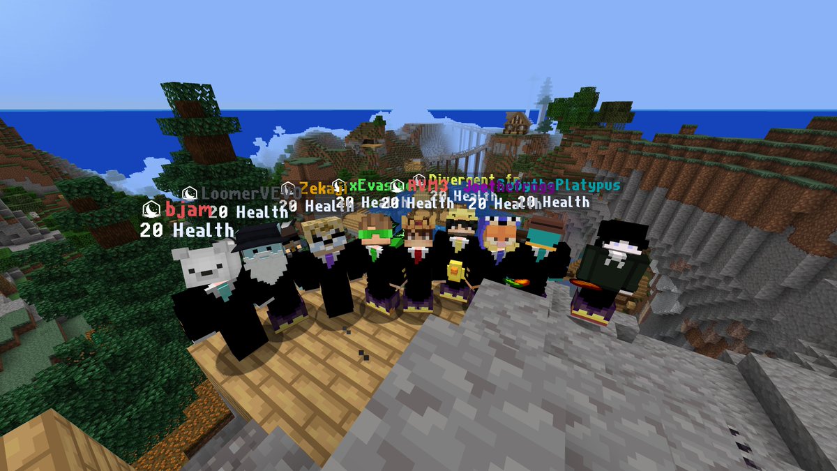 RVM3_ttv's tweet photo. We Look Extremely Dapper on #StrikeSMP in Peak Pond! Come join now by joining the discord in my bio!! https://t.co/S5BA4Rrfdx