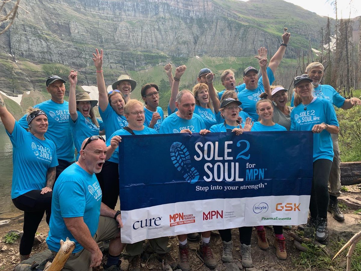 Sole2SoulforMPN's tweet photo. We made it to Wall Lake!! Check back tomorrow to see where we are in our adventure!
@cure_today @MPN_RF @CanadianMpn @GSK @Incyte @PharmaEssentia
#Sole2SoulForMPN #S2S #Sole2Soul #ICareForACure #CMPNRF #MPNRF #GSK #PharmaEssentia #Incyte https://t.co/bAuUIQu9d2