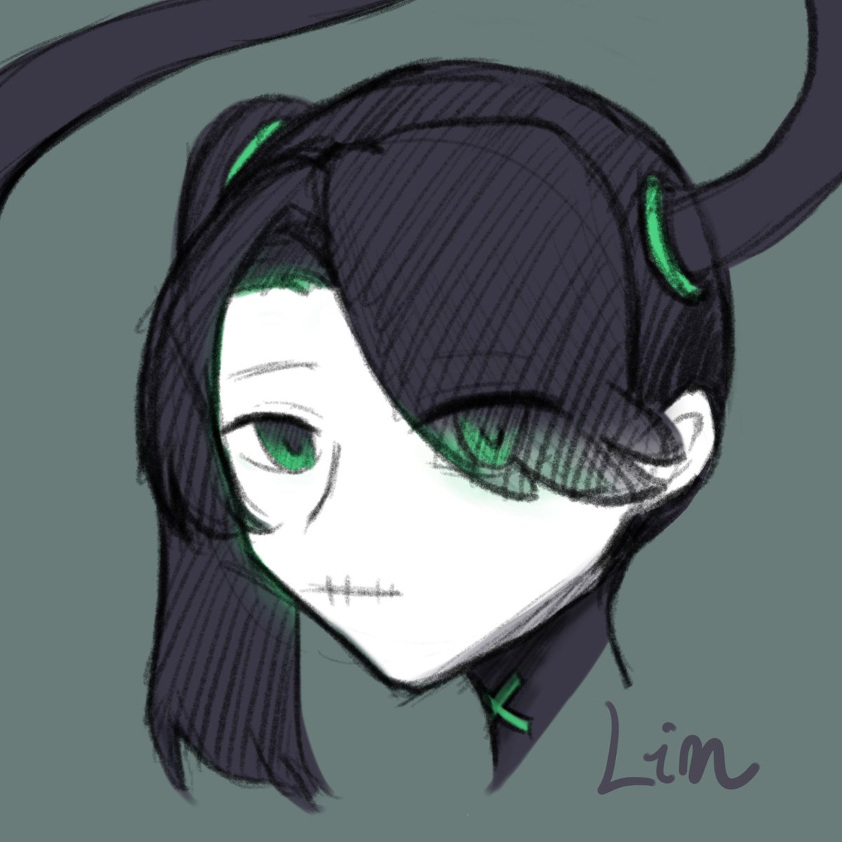 LIN39803079's tweet image. #skullgirls #骷髅女孩 补发一下之前画的丝魁丽ԅ(¯ㅂ¯ԅ)