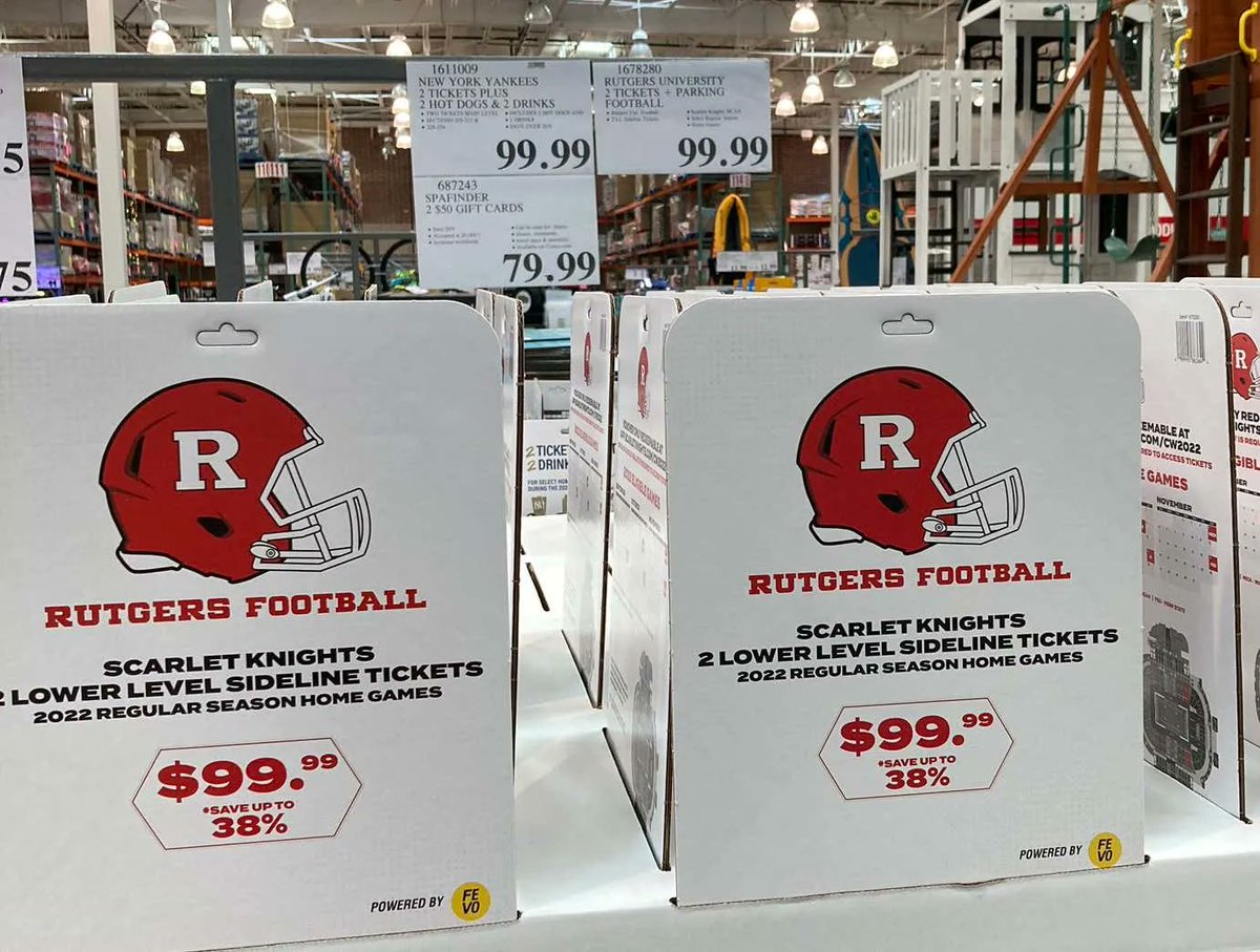 barstoolsports's tweet photo. Rutgers Has Resorted to Selling Football Tickets at Costco https://t.co/I6RKL9A8gS https://t.co/gAl4JBac7U