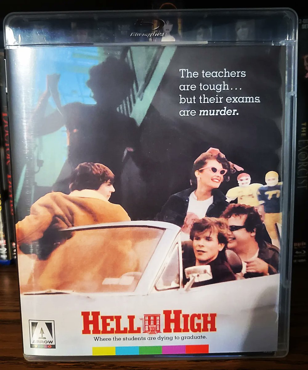 Jtmck284's tweet photo. Now Watching, HELL HIGH (RAGING FURY)(1986)
@ArrowFilmsVideo #douglasgrossman #christophercousins #maureenmooney #kathrynrossetter #jasonbrill #danielbeer #nowwatching #horrorfilm #horrorfan #blurayhorror #blurayfan #60shorror #60sfilm #firsttimewatch #100HorrorMoviesin92Days https://t.co/t68rYacQwZ