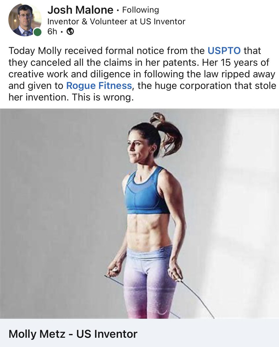 Today I received the official news that my patents have been canceled. 
.
To every inventor out there who has lost their patent(s) in this faulted system I feel your pain, confusion, depression and anger. As Josh Malone says “this is wrong”.