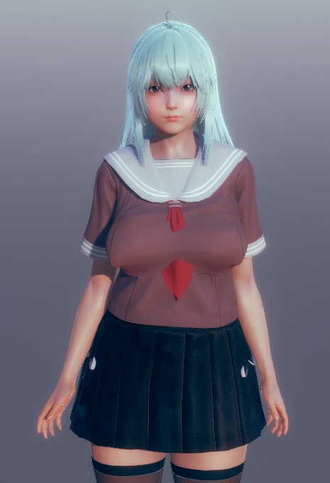 始めてやってみたけどこれが限界…
3次元の方が再現できるかなと思ったけど、こっちもなかなかむずかしい…
コイカツの方は素晴らしい人何人かいるし、今度はそっちもやってみようかな。 