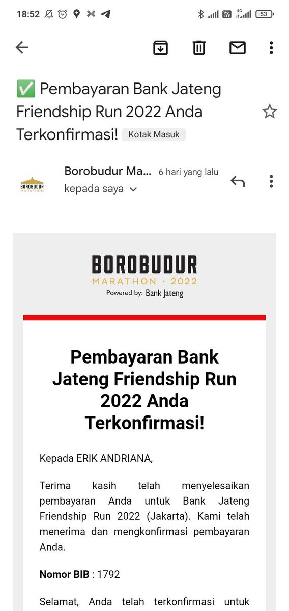 errikire's tweet photo. Hai min @borobudurmrthn tolong dong ini transaksi FR jakarta sukses dan sdh dpt email konfirmasi BIB juga. Tapi knp d aplikasi ga ada dan muncul transaction was not found? @hariankompas ada CS atau kontak yg bisa d hub ga si? Dari kmarin susah banget https://t.co/glY96E5a9r