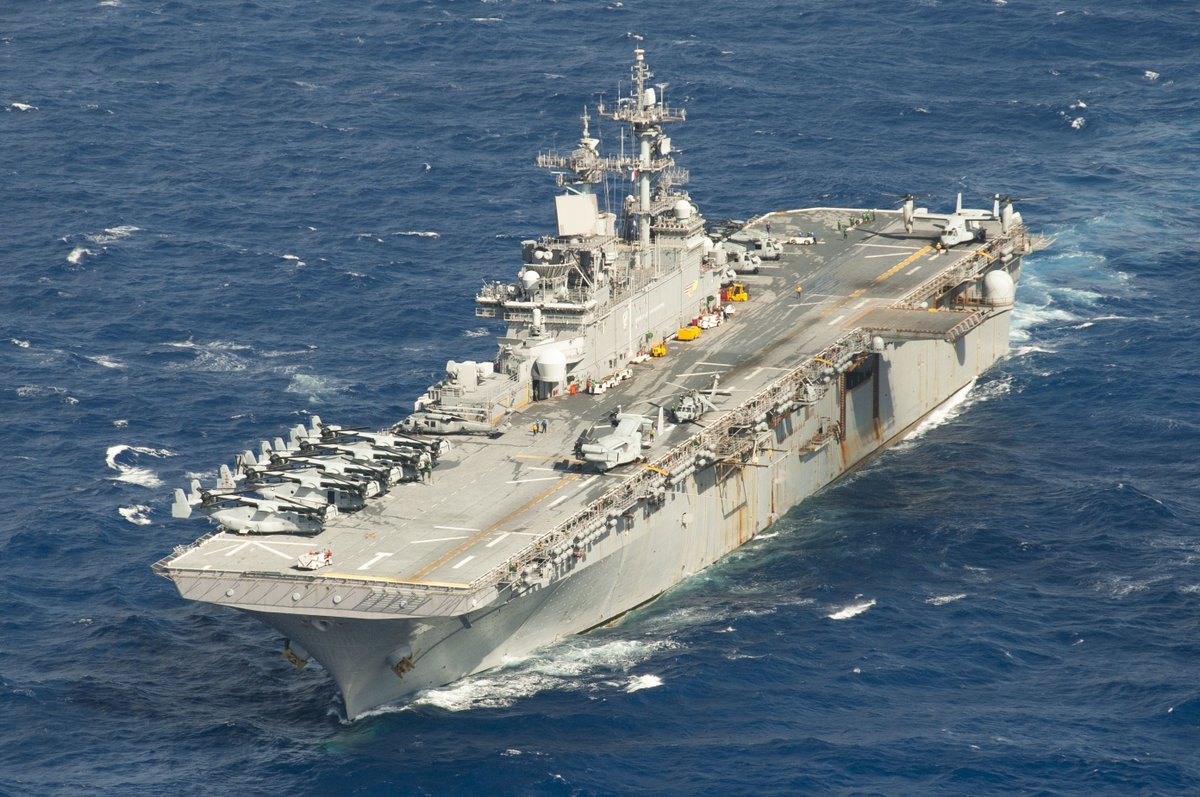 Back in action 💪 NORFOLK, Va. - The amphibious assault ship #USSWasp (LHD 1) returned to Naval Station Norfolk, July 28, 2022, after spending nearly 18 months in dry-dock selected restricted availability (DSRA). Details ➡️ go.usa.gov/xSwQc