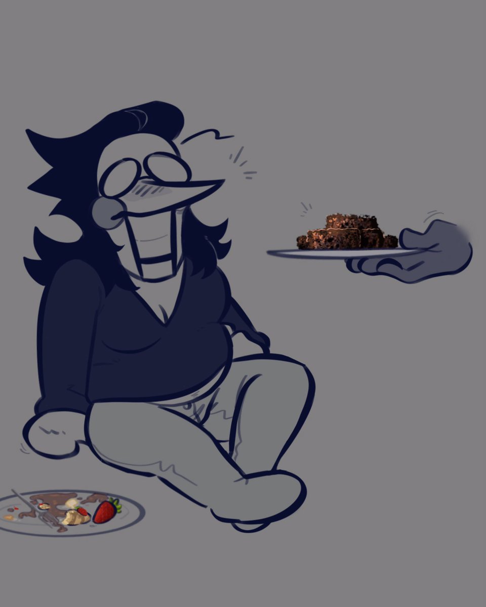 puppettitlover's tweet photo. stuffing /
wow i didn’t expect to get this out tonight  here u go ! ty for evry1 who voted in the poll lol

erm. puppet desert !!! delichious brownies aftr a Filling breakfast 👍#spamtum https://t.co/3TbbC4DIiW