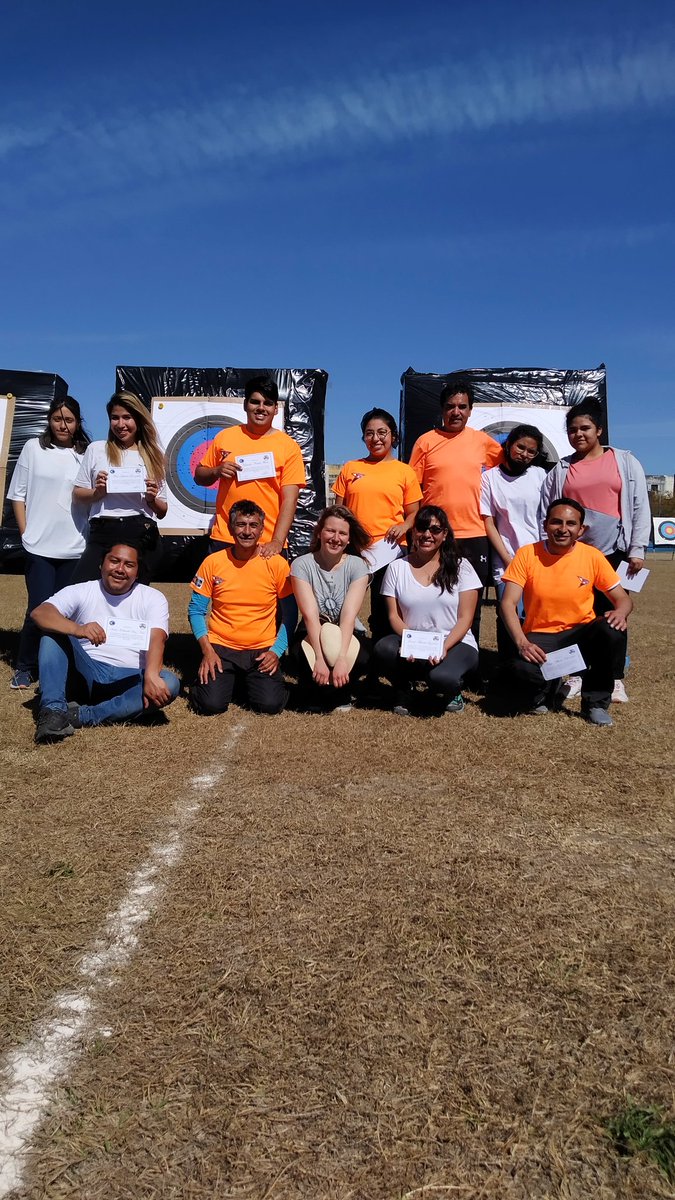 ClubFoxSalta's tweet photo. Durante la mañana del domingo se realizó el Torneo Provincial de Tiro con Arco y clasificatorio para los Juegos Evita - 3 Arqueras U17 representan al Club Fox - 
Agradecemos a todos por participar! 👏🏼 

• CLUB FOX 

• Te esperamos! 🏹🎯 

#clubfoxsalta #tiroconarco #Salta https://t.co/eEtEoYYkUk