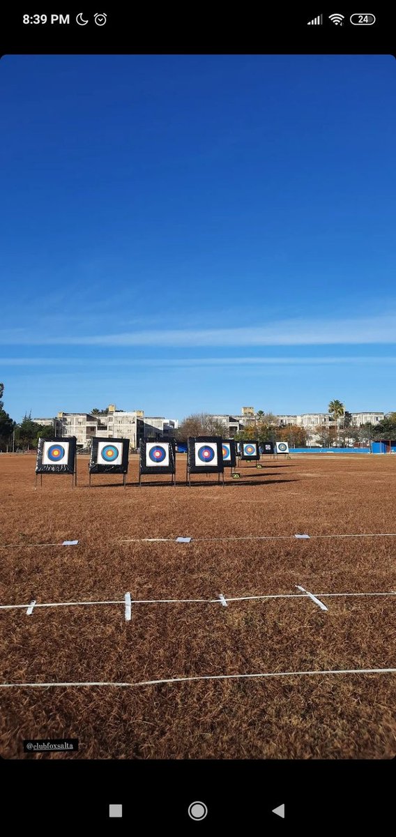 ClubFoxSalta's tweet photo. Durante la mañana del domingo se realizó el Torneo Provincial de Tiro con Arco y clasificatorio para los Juegos Evita - 3 Arqueras U17 representan al Club Fox - 
Agradecemos a todos por participar! 👏🏼 

• CLUB FOX 

• Te esperamos! 🏹🎯 

#clubfoxsalta #tiroconarco #Salta https://t.co/eEtEoYYkUk