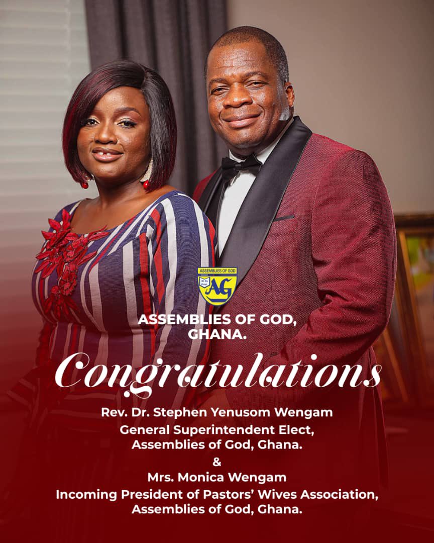 cmc_ag's tweet photo. Presenting to you Rev. Dr. Stephen Yenusom Wengam, General Superintendent Elect, Assemblies of God, Ghana.

To God be all the Glory! https://t.co/edARhAoa1s