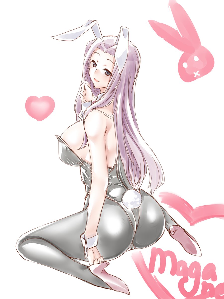 Д◎) メガーヌママンバニーガール!! 
#バニーガール #メガーヌさん 