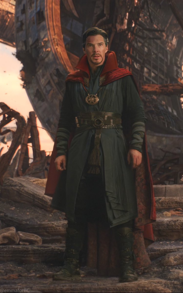 Doctor Strange in Infinity War.
#BenedictCumberbatch