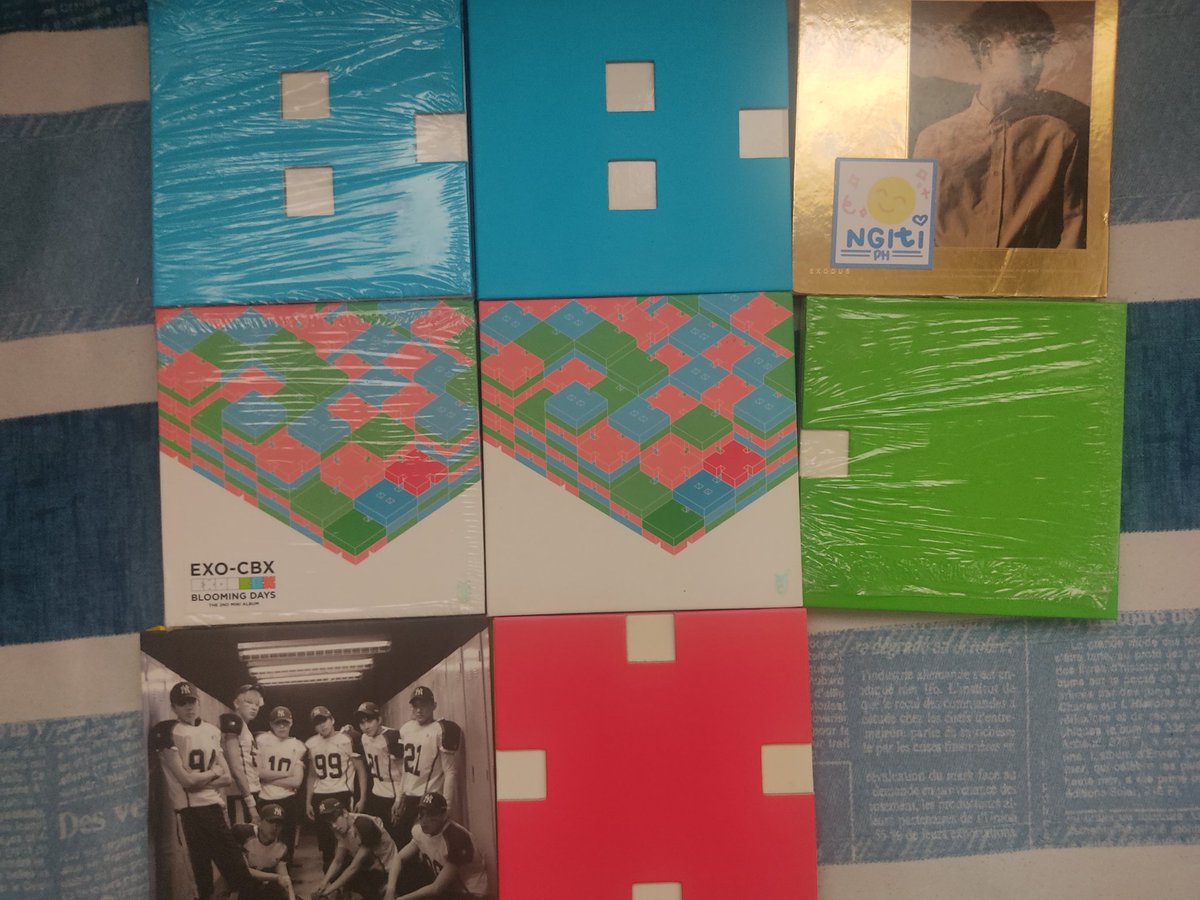 NGITI_PH's tweet photo. #NgitiKshop_OnHand 

wts lfb unsealed exo albums ph

₱100 each
• blooming days
• cbx hey mama 

₱120 each
• love me right
• do exodus

Mop: gcash
Mod: jnt/ggx
💌dm/reply mine+ album 

🏷 exo ph sehun kai chanyeol chen xiumin baekhyun suho d.o https://t.co/jtXQLC1beD