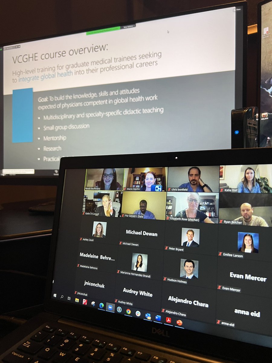 mariehmartin1's tweet photo. Excited to launch the 2nd year of the #VCGHE Vanderbilt Collaborative for #GlobalHealth Equity Program with @VUMChealth residents! Built by faculty across specialties, this yearlong program aims to build capacity & networks in GH! @vuglobalhealth @VUMCGlobalSurg @VUMCglobalanes https://t.co/aCkx8krzDY