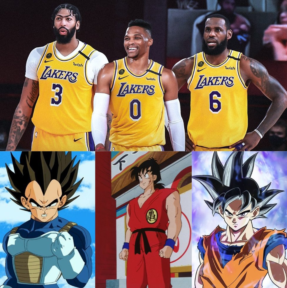 NBAMemes's tweet photo. Here's another Dragonball pic for LeBron https://t.co/iWz3Rbq70X