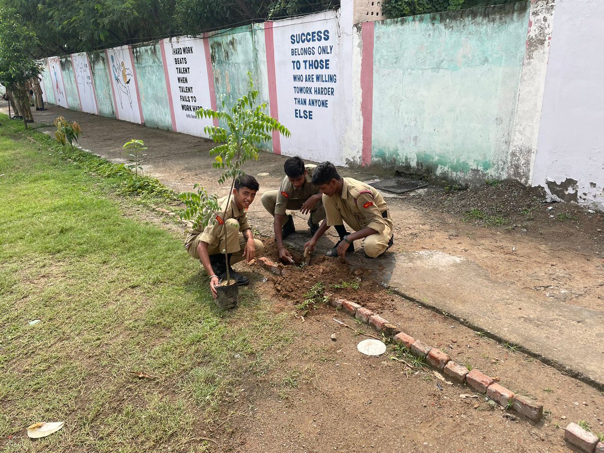 CPhhp's tweet photo. #NCCforEnvironment #NCCActivity NCC Cdts of Army Public School Ambala Cantt, Ambala Gp carried out a Tree plantation dive where 35 saplings were planted. 43 cadets participated in the event and contributed to the Environment. @drajaykumar_ias @HQ_DG_NCC @prodefencechan1 https://t.co/Hw9j1rfY7a