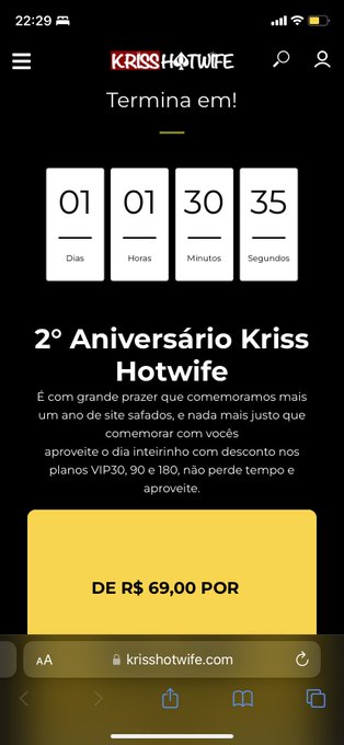 Boa noiteeeeee Del&iacute;cias da Kriss.  Antecipamos a promo&ccedil;&atilde;o ein, corre para aproveitar!!  TODOS OS PLANOS