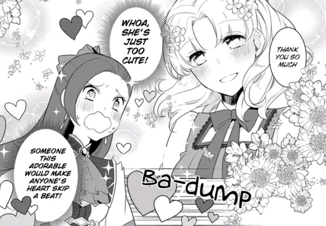I'm getting back into the "My next life as a villainess" manga and I just love Katarina's inner monologue of like "wow! Look at this mega hottie! Damn!! Anyone would fall for her! As the designated antagonist I'm completely outmatched! Because she is so hot!!!"