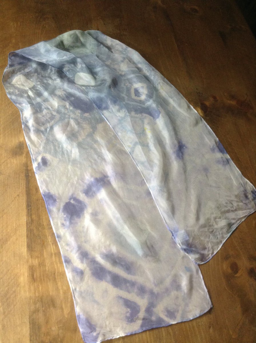 TheProofAngel's tweet image. Pale blue hand made lightweight long silk scarf, hand dyed with procion dye etsy.me/2psowjy #TheRainbowAngel #Etsy #ProcionDye