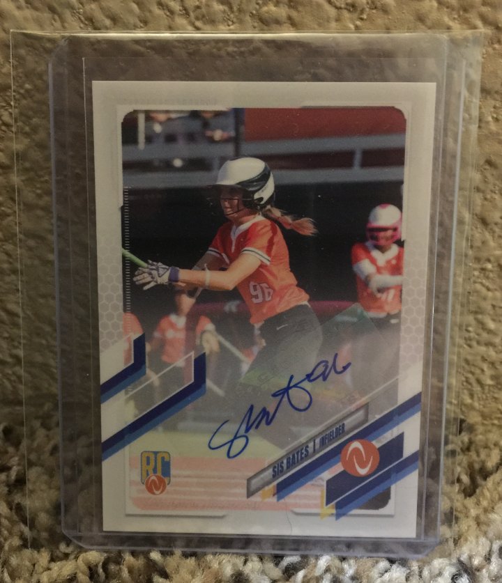 Dale Butler III (@db3tc) on Twitter photo Recent EBay purchase arrived in the mail today. Added another Sis Bates autographed Topps Athletes Unlimited Softball card to my collection. <a href="/AUProSports/">Athletes Unlimited</a> <a href="/UWSoftball/">Washington Softball</a> <a href="/PLYRSCollxctive/">PlayersCollxctive</a> <a href="/adidas/">adidas</a> @WilsonSportingG Recent EBay purchase arrived in the mail today. Added another Sis Bates autographed Topps Athletes Unlimited Softball card to my collection. <a href="/AUProSports/">Athletes Unlimited</a> <a href="/UWSoftball/">Washington Softball</a> <a href="/PLYRSCollxctive/">PlayersCollxctive</a> <a href="/adidas/">adidas</a> @WilsonSportingG
