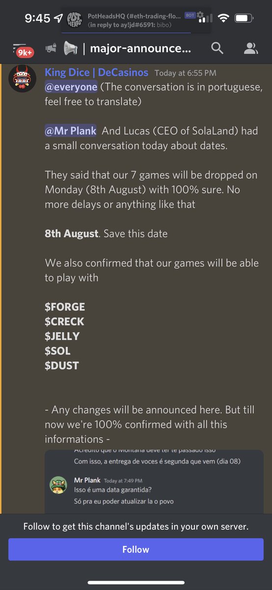Very bullish on <a href="/DeCasinosnft/">DeCasino</a> 👀🔥

They’ve announced their 7 games will be ready to go on Monday and will be accepting these tokens!!

Check them out anon 👀

#Solana #SolanaNFTs #NFTs #Degen #DegenKen #DegenPlay #DegenSZN #SolanaSummer #MagicEden #WAGMI #DeCasinos #DeCasinosNFT