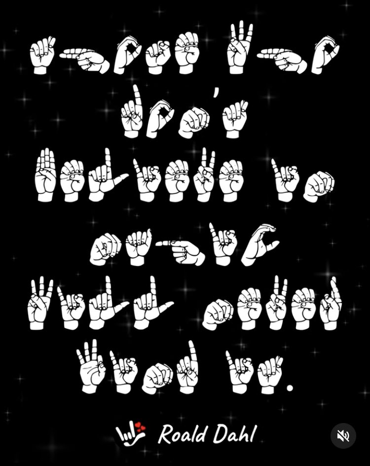 LessKneeUnseen's tweet photo. Those who don’t believe in magic will never find it.
#asl #pure #live #life #love ❤️ #universal #languageofheart #silentworld https://t.co/P4GWwyfTP6