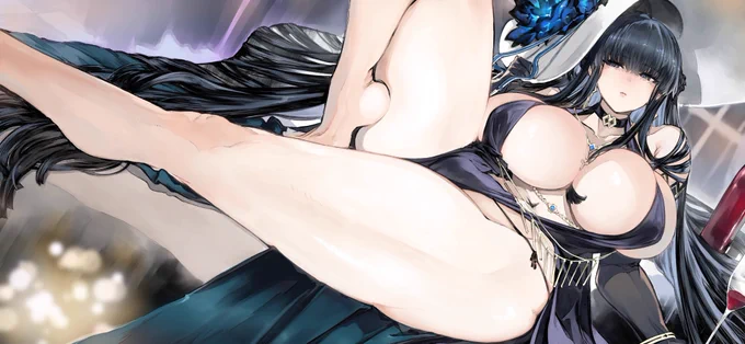 SkebでMe262A-1aシュヴァルべさん描きました!#シュヴァルべ 