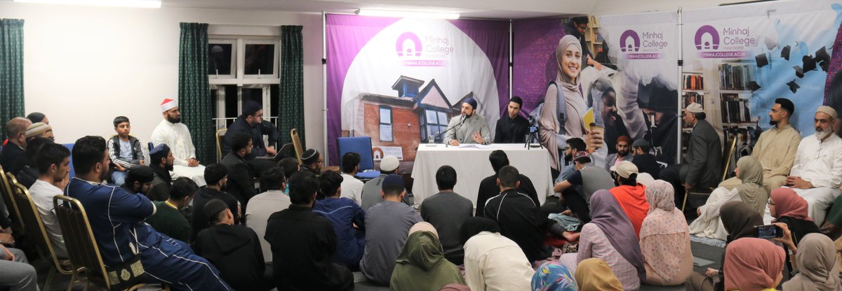 HammadQadriMQI's tweet image. Shaykh Hammad Mustafa al-Qadri al-Madani addressed the session with the brothers and sisters in UK. The session was organized by Minhaj College #Manchester as part of their "Summer Camp 2022". 
#knowledge #Education