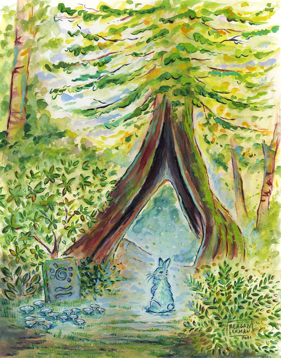 Finally got around to scanning this piece from last year. Amazing what having a proper scanner will do for your image quality. 😅 #kidlit