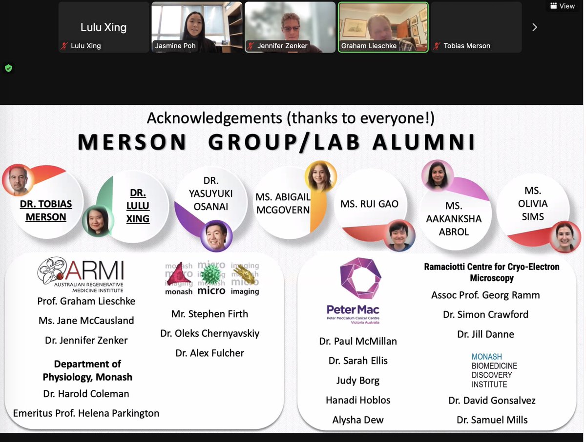 Congratulations to our twitterless PhD student Jasmine Poh on completing her final milestone <a href="/ARMI_Labs/">Australian Regenerative Medicine Institute</a>! Very proud of you especially given all of the Covid challenges. 🎉🥳