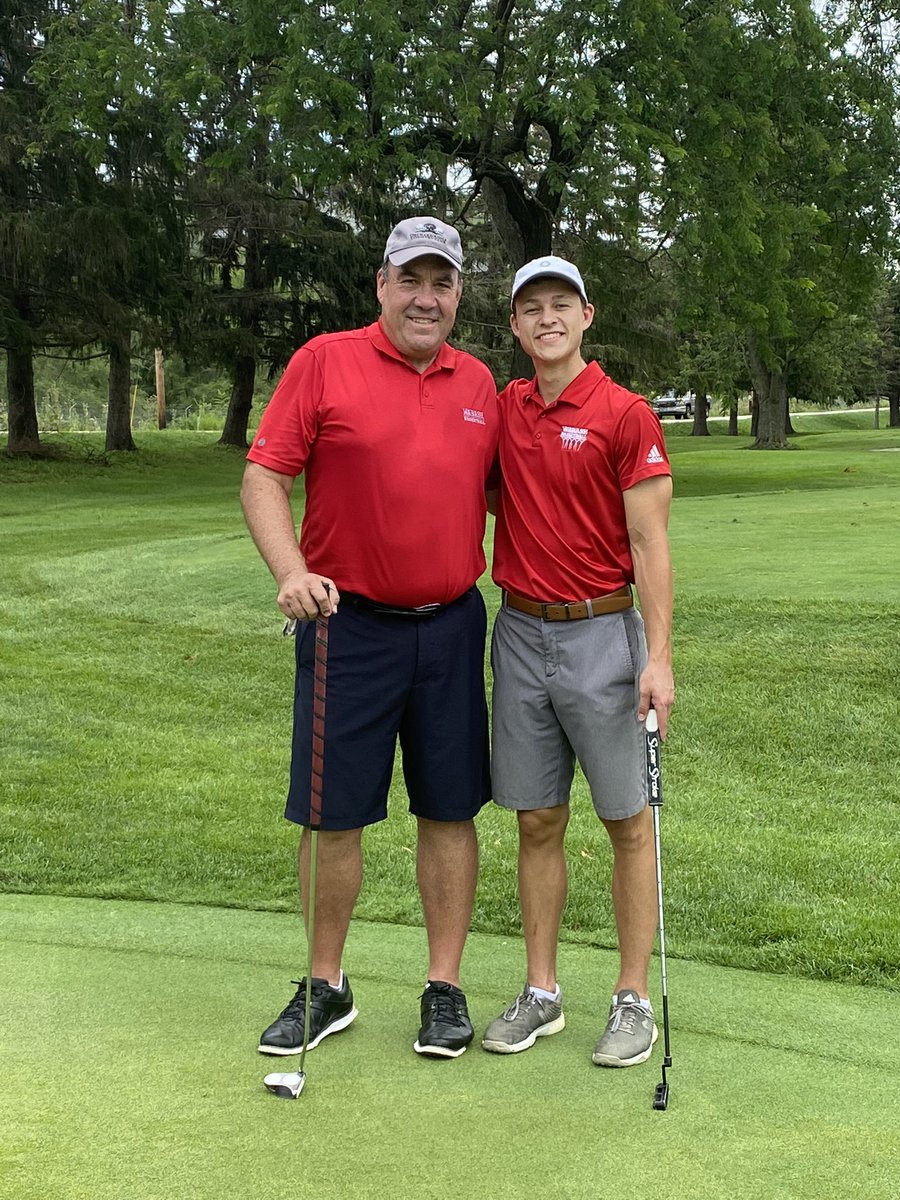 Great day celebrating Rem Johnston, class of 1955 at the #BigCookieOpen with a outstanding group of <a href="/WabashAlumni/">Wabash Alumni</a>. Thank you to the staff at <a href="/OrchardRidgeCC/">Orchard Ridge CC</a> … beautiful golf course. #WAF #WabashBBall #OurAlumniMakeTheDifference
