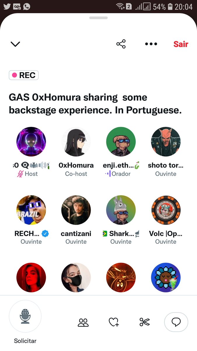 Today's space was amazing, and with the presence of <a href="/0xHomuraa/">0xHomura</a> who was sensational, I loved participating it was an amazing chat.
#GASisWATCHING
#GASWAY 
#GASisFAMILY 
#Gangcaramelo 

@0xRimuru_eth @nftKenji