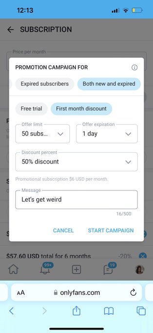 Might fuck around and do a live  this afternoon 🤪 50% off for the next 50 lucky ducks 🦆 you know what