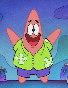 ArtofSpongebob's tweet image. I feel like SpongeBob is one of the few cartoons where almost all the characters look completely normal when being viewed from the front.