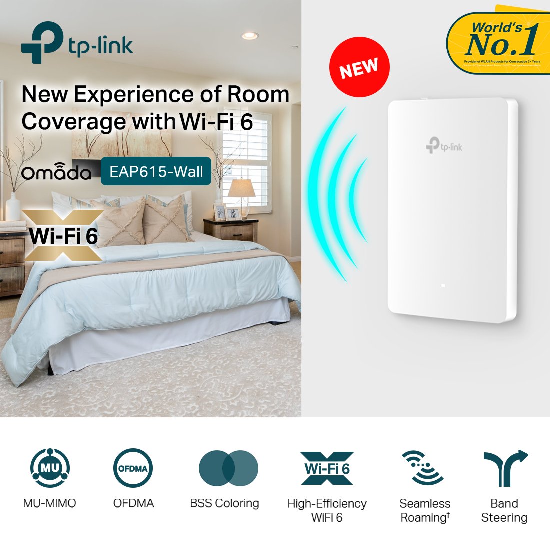 tplinksmbph's tweet image. Meet the demands for smoother online activities and more device connections with the new TP-Link EAP615-Wall. #TPLinkPH #LevelUpYourNetwork