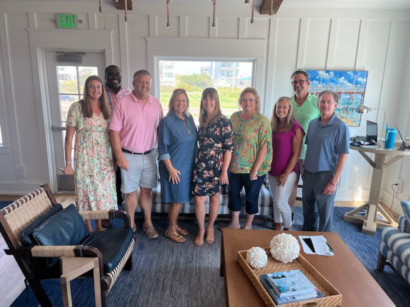 Looking forward to Charting the Course for 22-23 with my partner @BCMSAP_MrsLewis <a href="/TheCreekBCMS/">TheCreekBCMS</a> and the best middle school Admin team!@CarteretK12  #LightTheWay #ccpsmiddleschools