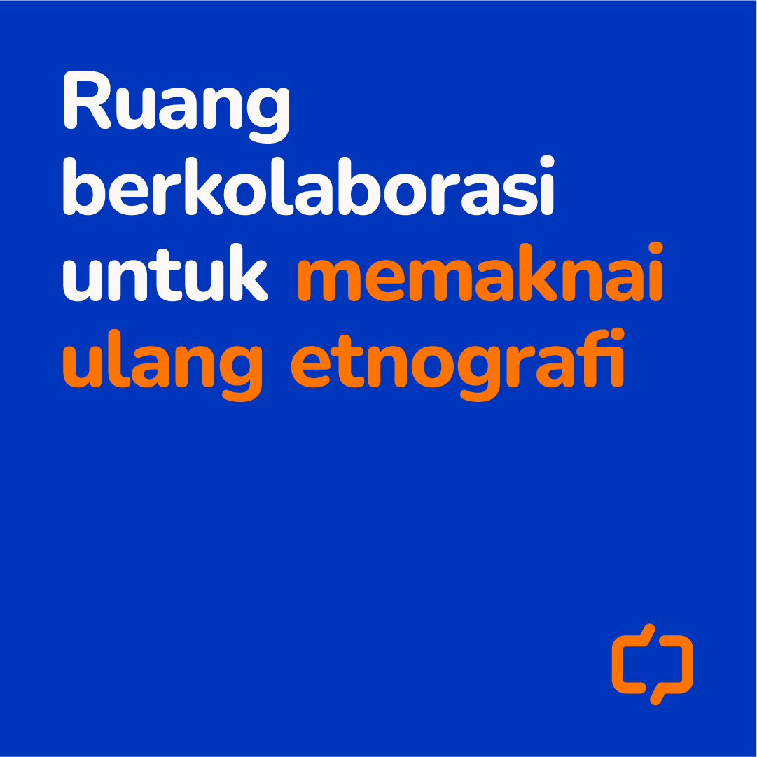 Bagaimana pengetahuan ini diciptakan? Siapa yang menciptakannya? Bagaimana kita menggunakan pengetahuan? Untuk siapa? Apa itu pengetahuan? 

JET melakukan inisiasi dgn mengumpulkan banyak pihak yg memiliki keresahan serupa &amp; berupaya mengulitinya. 

#etnografi #etnografiterbuka