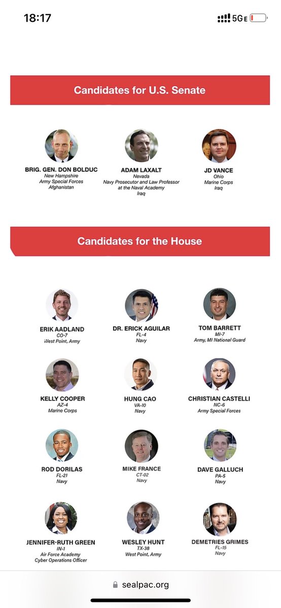 CDR_GRIMES's tweet image. grimes.gop Proud to be endorsed by @sealpacusa SEAL PAC!

Support America&apos;s real warriors ready to take your fight to Washington! sealpac.org #SEALPAC #FlyNavy #Veteran