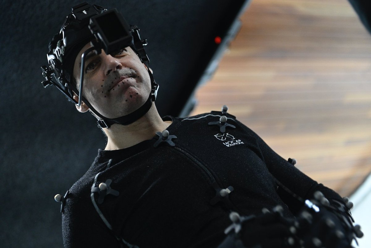 SpaceBoyMX's tweet photo. 10:35 🎬
#RubenZamora en la grabación de 10:35, con nuestro sistema @Vicon #motioncapture y @FacewareTech para animación facial.
#wearespaceboy #shortfilm #animation @WCMMexico @erik_vfragoso #ManuelCoe @ameliavegamusic #silencetrack #lacuevadelosoaudio @mocapsolutions @HCGTech https://t.co/faKN8Hvz6z