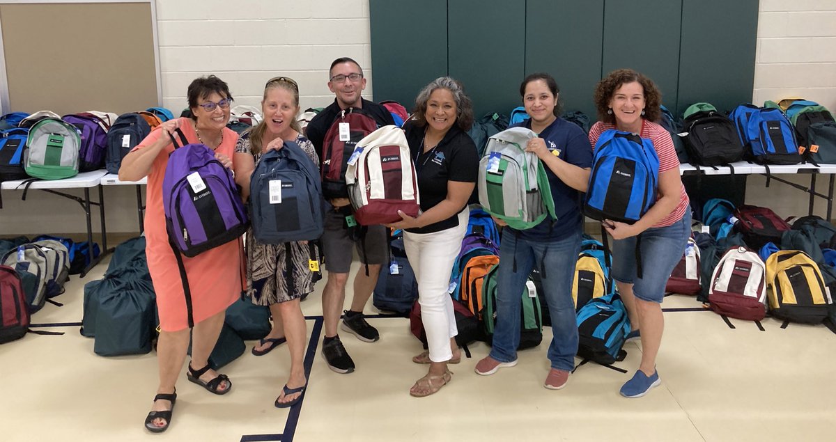 NormaHuertaKell's tweet photo. Thank you CSU and Otterbox for your generous donation of backpacks for our students!!! https://t.co/80lJj07e8G